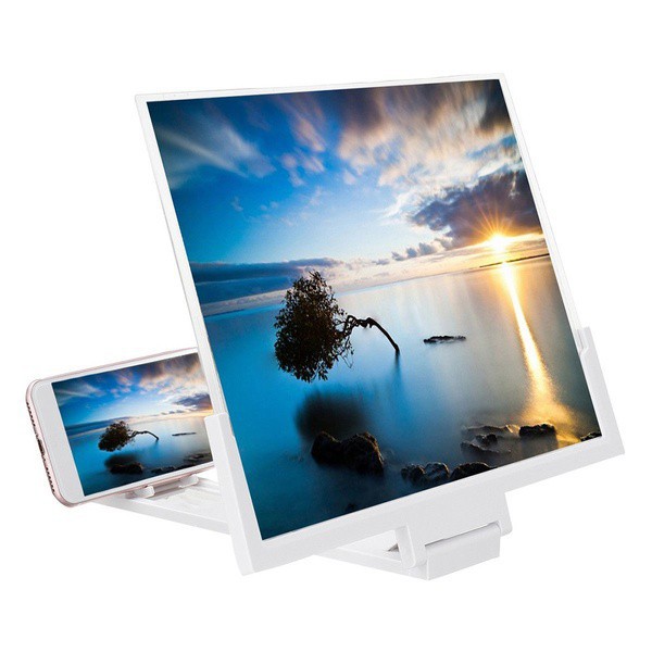 Bảo vệ bức xạ màn hình 8 inch gấp 3D HD Điện thoại di động kính lúp