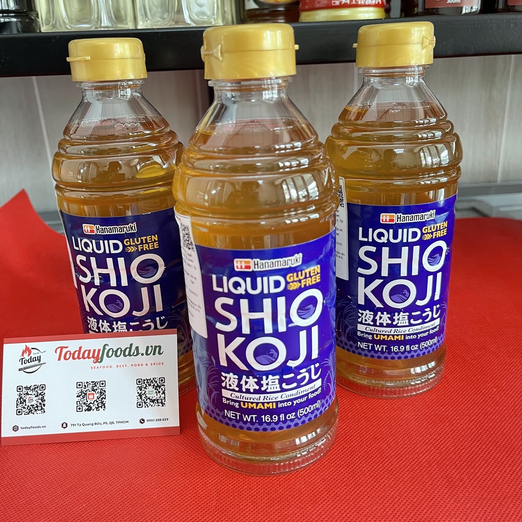 Sốt Liquid Shio Koji {Hanamaruki} - 500ML