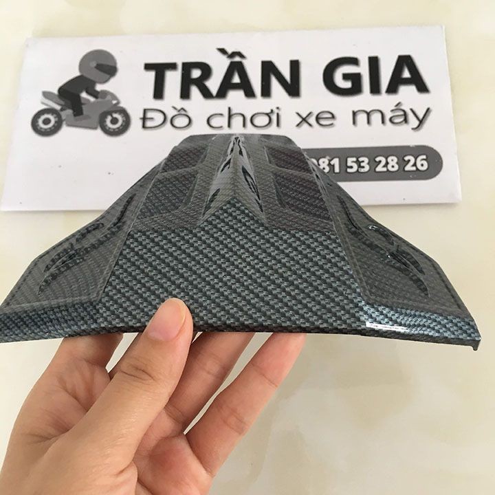 Mão ốp đầu xe AB airblade 2016-2017-2018-2019 cacbon -phụ kiện trang trí air blade