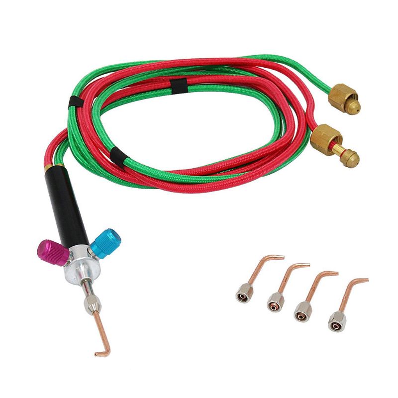 1 Bộ Đèn Khò Mini Cầm Tay Dùng Để Hàn Khí Oxy Làm Đồ Trang Sức