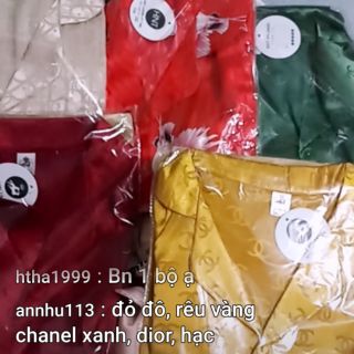 pijama gấm satin lụa