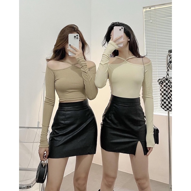 Mie Croptop▪Áo yếm tay dài 𝐁𝐞𝐬𝐭 𝐒𝐞𝐥𝐥𝐞𝐫
