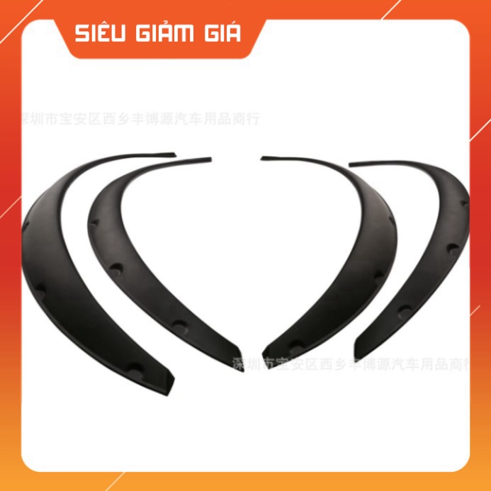 Bộ  Vè cua lốp tấm chắn ốp lốp cho ô tô xe hơi xe mui kín, SUV, xe địa hình Hàng Cao Cấp