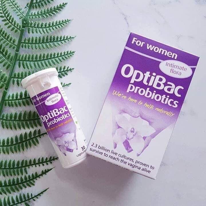 Men vi sinh Optibac tím dành cho phụ nữ - Optibac For Women-date Mới-Mẫu mới