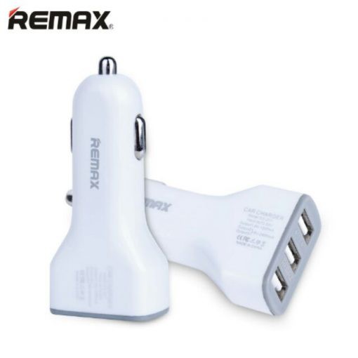 Sạc xe hơi Remax 3 cổng USB