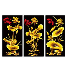 Tranh đính đá kim cương AB Phúc Lộc Thọ DF030 (chưa đính)