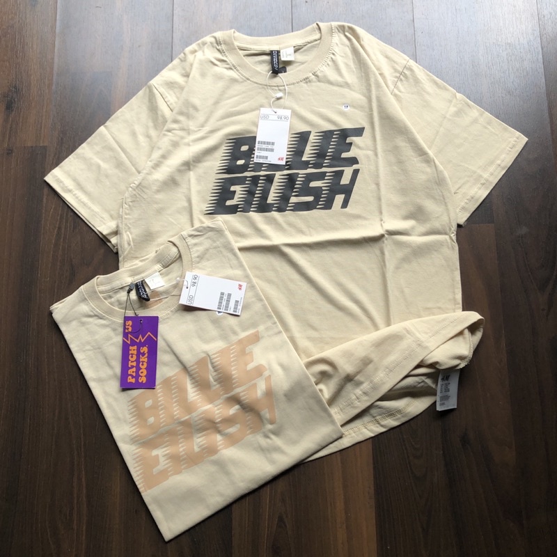 Áo thun in hình Billie EILISH FULTAG MIRROR tỉ lệ 1:1