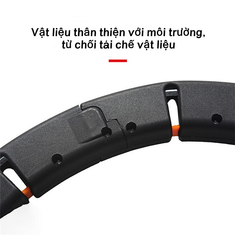 Vòng lắc eo tự động, Vòng lắc eo đa năng có đồng hồ đo, Dụng cụ tập gym tại nhà, giảm mỡ, Eo thon,điều hòa nhịp tim v.v