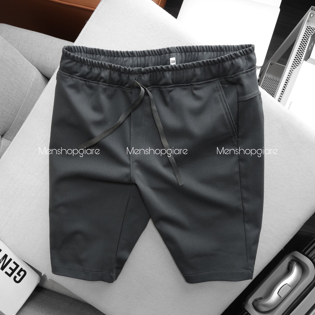 SHORT KAKI LƯNG THUN HÀNG CO GIÃN DÀY DẶN | BigBuy360 - bigbuy360.vn