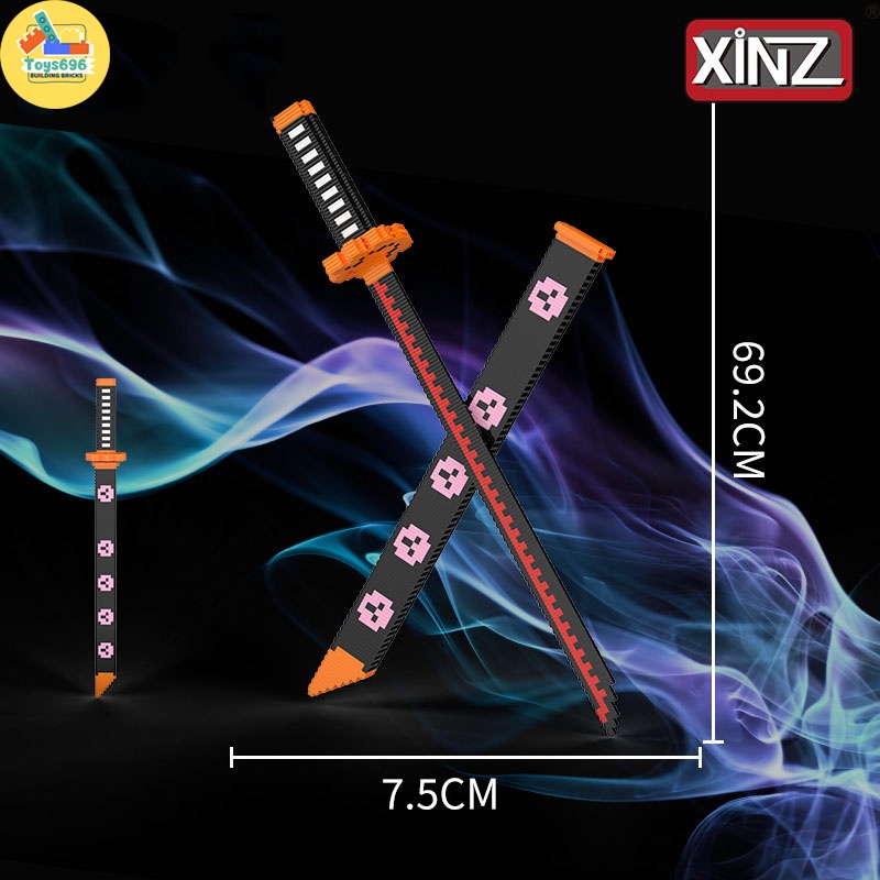 Đồ Chơi Lắp Ráp Xếp Hình Mô Hình Thanh Kiếm Trong Hoạt Hình Vua Hải Tặc Katana By Roronoa Zoro One Piece Với 3000+PCS