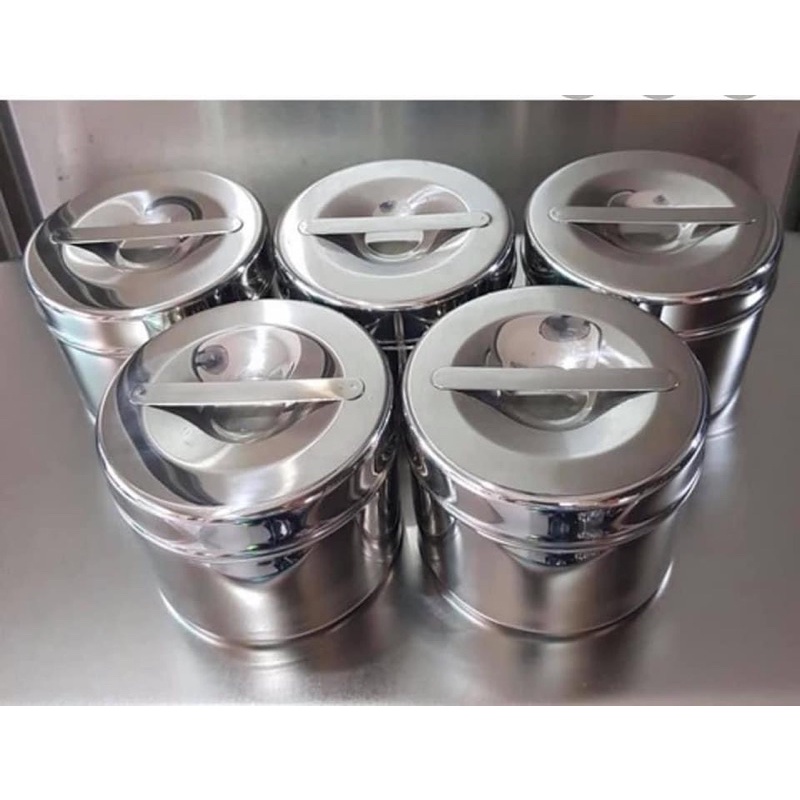 Hộp Lưu Mẫu Thức Ăn Bằng Inox Dung Tích 150-250ml