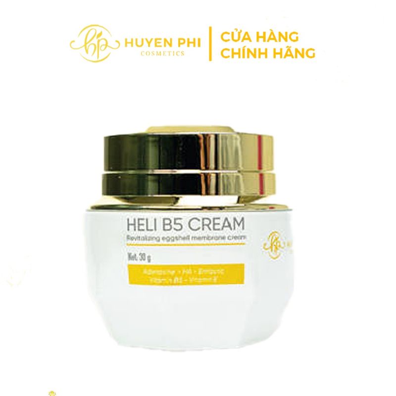 Bộ đôi tái sinh Retinol Complex 0.5% và Heli B5 Cream Huyền Phi