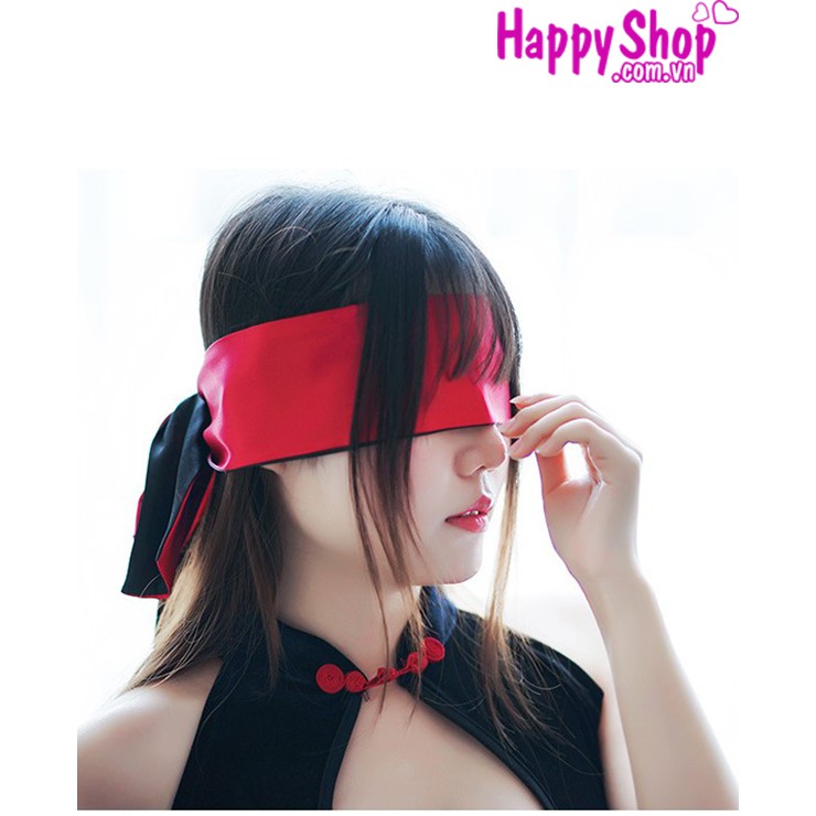 Bịt mắt bằng lụa gợi cảm, dây lụa buộc tay mềm mại MN07