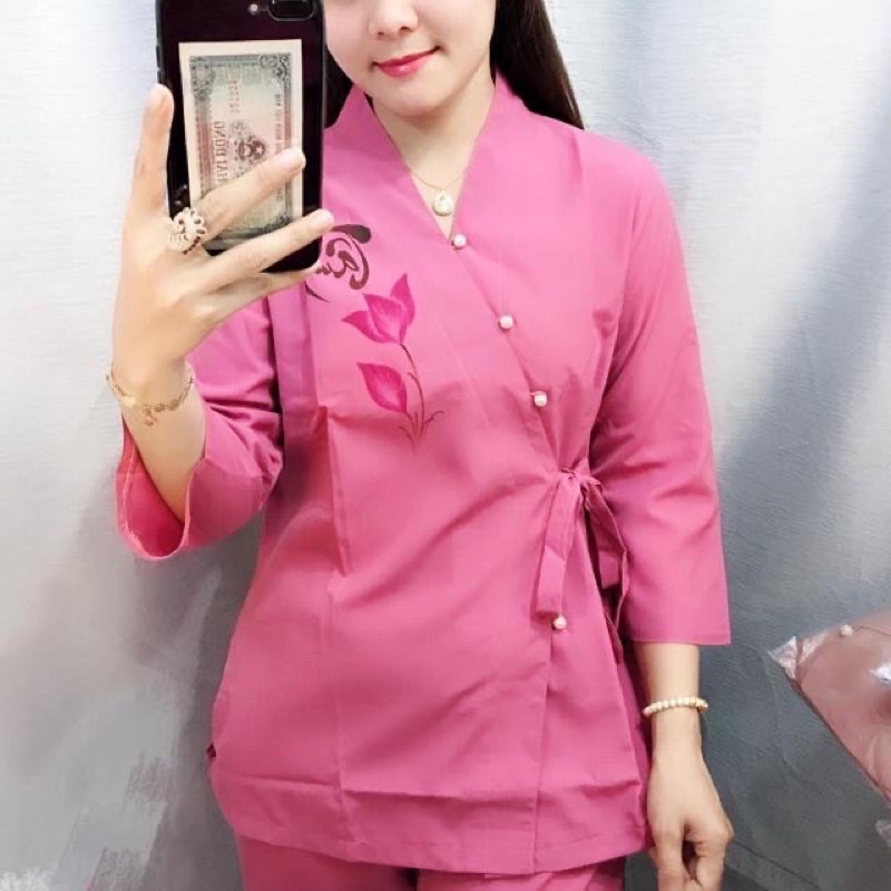 Đồ lam đi chùa xéo nơ vẻ