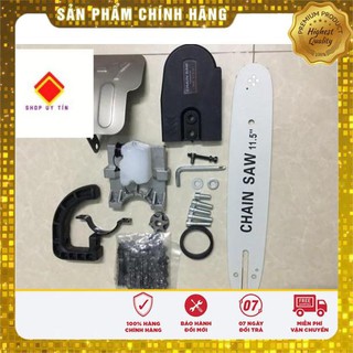 Lam cưa xich lắp máy mài