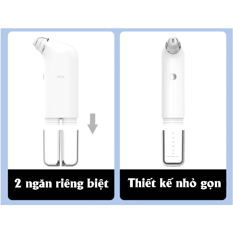 Máy hút mụn Xiaomi Doco thông minh làm sạch da mặt, thông thoáng lỗ chân lông, dưỡng ẩm cho da