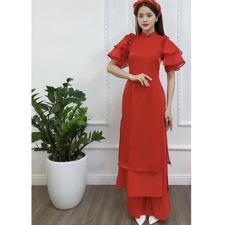 Áo Dài , Áo Dài Cách Tân Cánh Tiên Hot Siêu Xinh A5