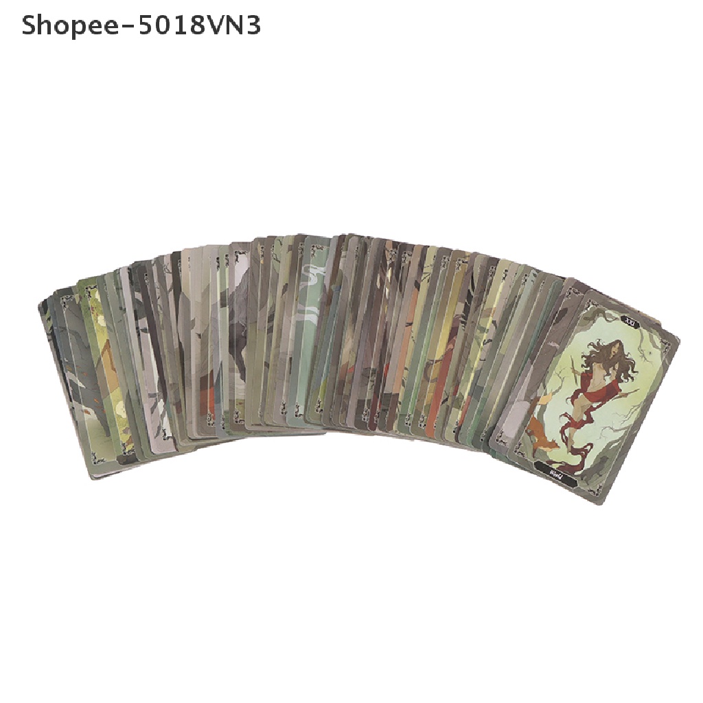 Bộ Bài Tarot Gỗ Sẫm 5018VN3