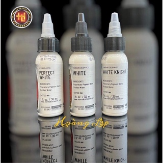 Mực Eternal tông trắng chính hãng , mực tattoo của Mỹ chất lượng hàng đầu Elly Đặng dụng cụ xăm