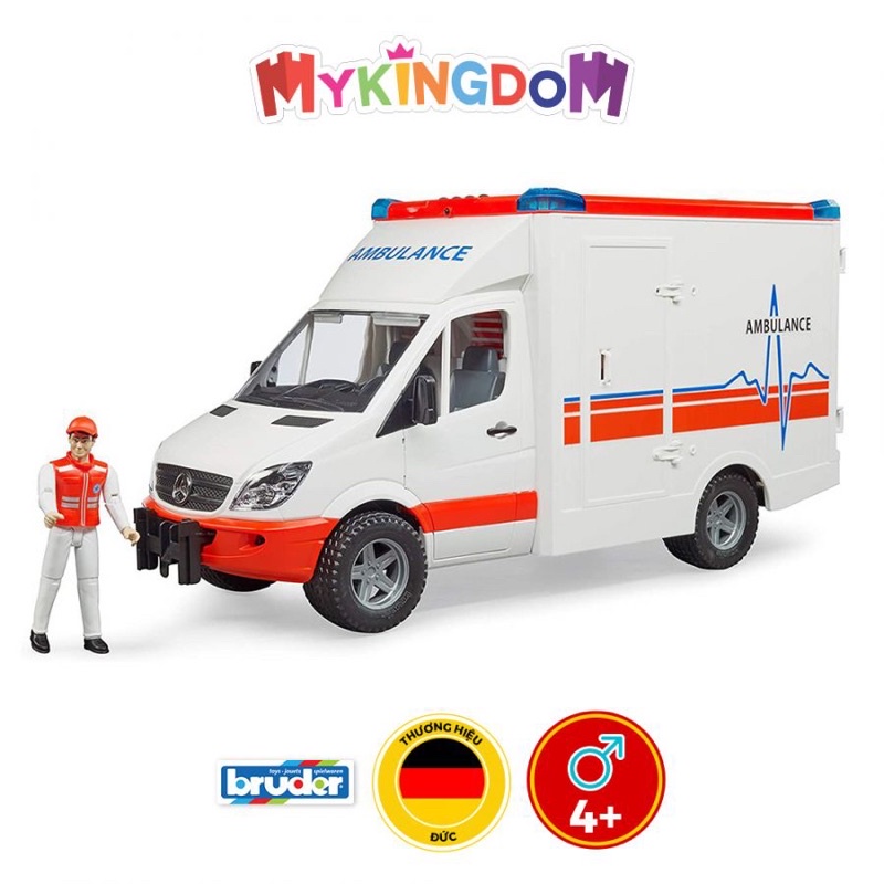 Xe Cứu Thương Mercedes-Benz Bruder BRU02536