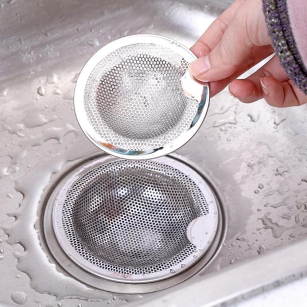Lưới Lọc Rác Bằng Thép Không Gỉ Kiểu Mới Tiện Dụng Cho Bồn Rửa Nhà Bếp