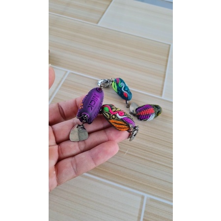 Mồi câu Nhái cặp Twin mini