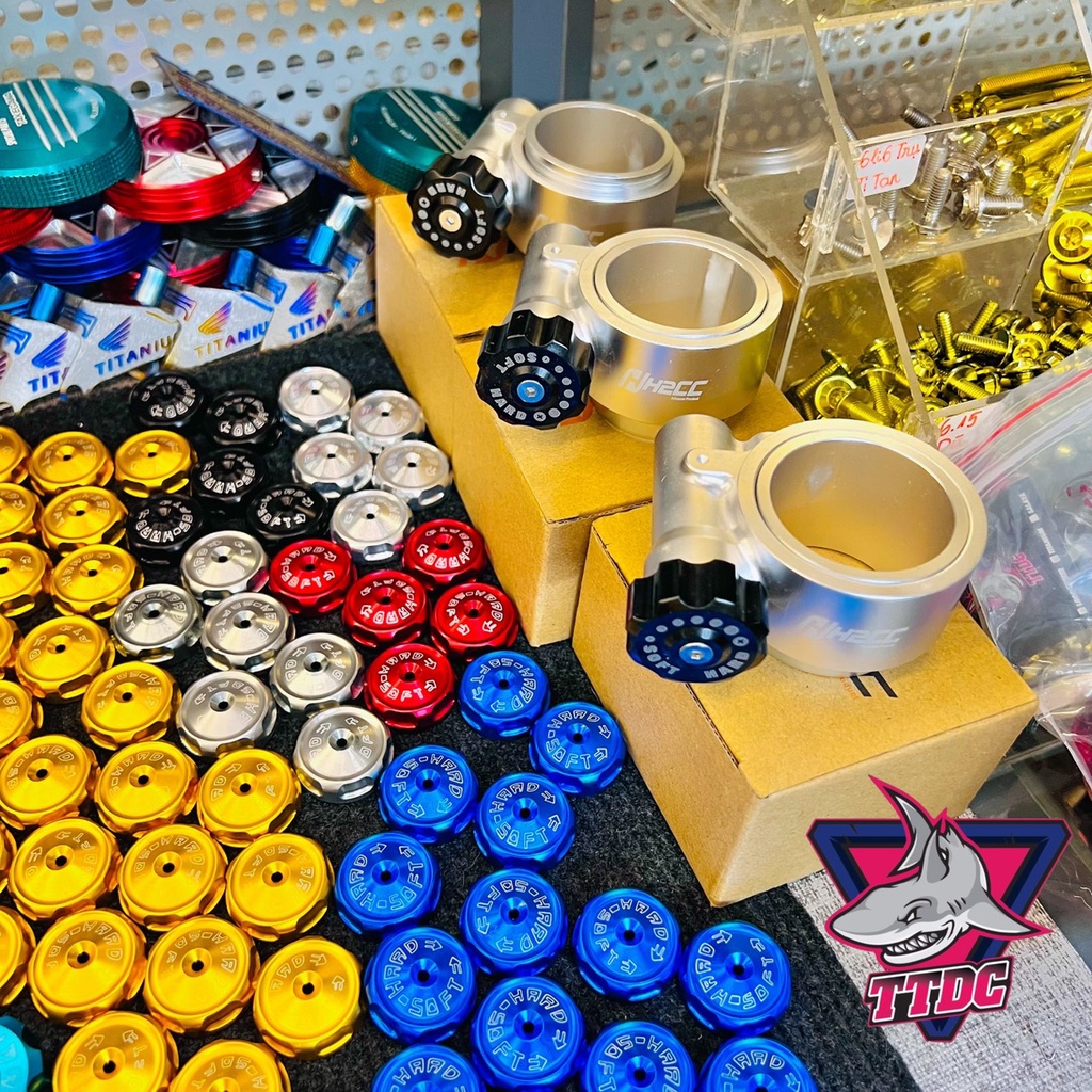 Núm nhôm gắn hpa phuộc các màu ✌