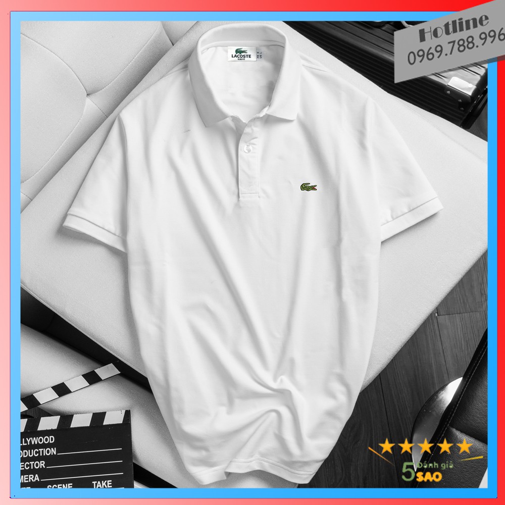 Áo thun nam polo 4 màu có cổ thêu nhiều mẫu khác nhau phong ách lịch lãm, trẻ trung năng động