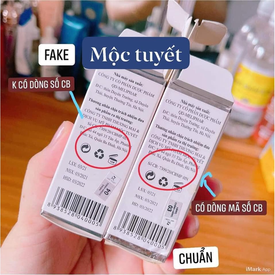 [Chính hãng] Serum huyết thanh mụn Mộc Tuyết, sạch mụn thâm, dưỡng da trắng phục hồi da căng bóng | BigBuy360 - bigbuy360.vn
