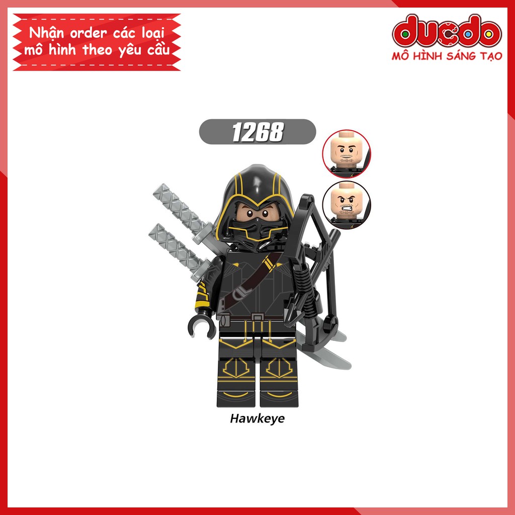 Minifigures siêu anh hùng End Game - Đồ chơi Lắp ghép Xếp hình Mô hình Mini Iron Man EndGame Xinh 0258