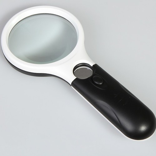 [FREESHIP] Kính Lúp Cầm Tay Có Đèn Led Magnifier Siêu Sáng Size To, Zoom Loại Tốt Nhất x10,x20 Lần.