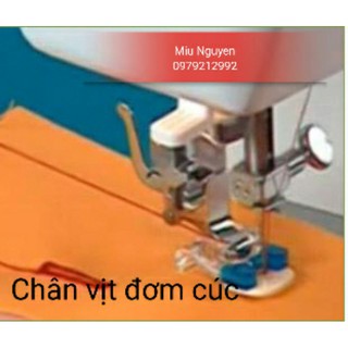 Chân vịt may đính cúc máy gia đình