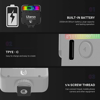 Đèn Led Studio mini Ulanzi VL49 RGB