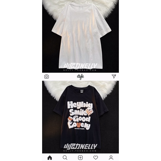 Áo phông nelly heybig sale (có sẵn) 19 lovely smile