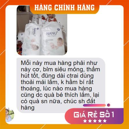 [MIẾNG DÙNG THỬ- HÀNG CHÍNH HÃNG] Bỉm quần Nanu baby size M/L/XXL/XXXL 1k 1k 1k