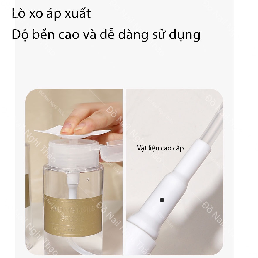 Lọ đựng dung dịch axeton jofulnail JELIVA