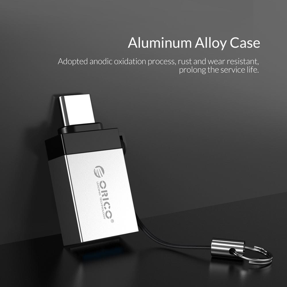 Đầu chuyển đổi OTG USB Type C sang Type C OTG Orico 3.0 cho điện thoại/ laptop/ máy tính bảng