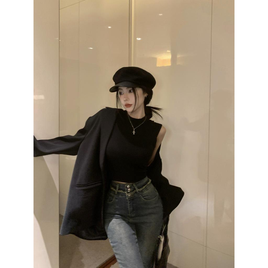 Áo Thun Legging Màu Trơn Đơn Giản Thời Trang Cho Nữ