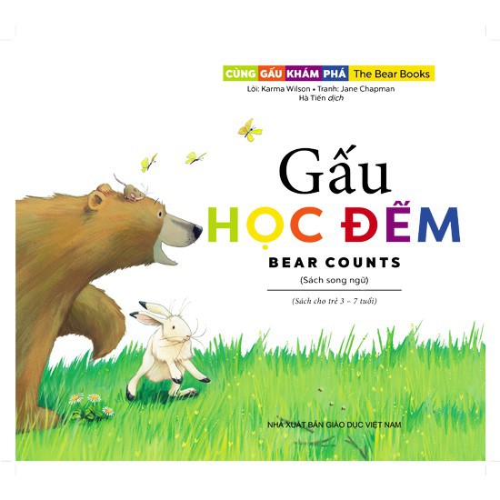 Sách Song Ngữ - Cùng Gấu Khám Phá – The Bear Books (03 Cuốn)