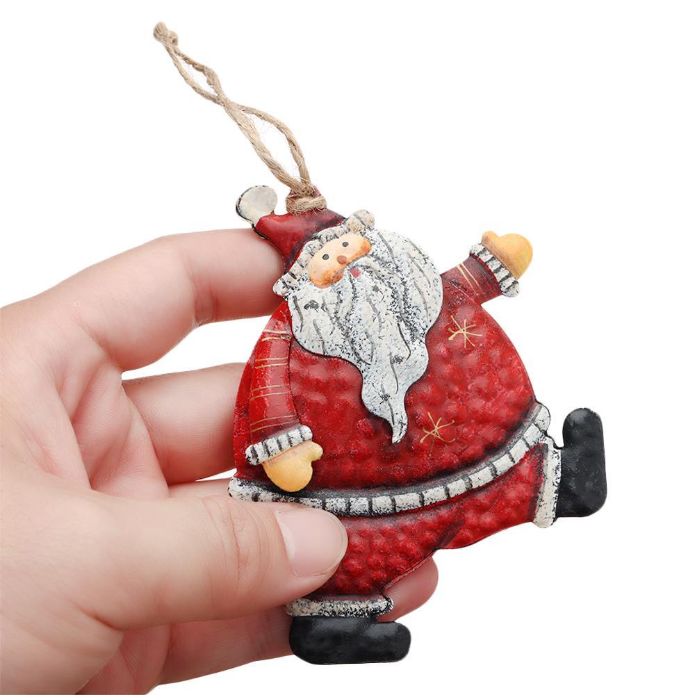 Phụ Kiện Trang Trí Giáng Sinh Hình Ông Già Noel Hoạt Hình