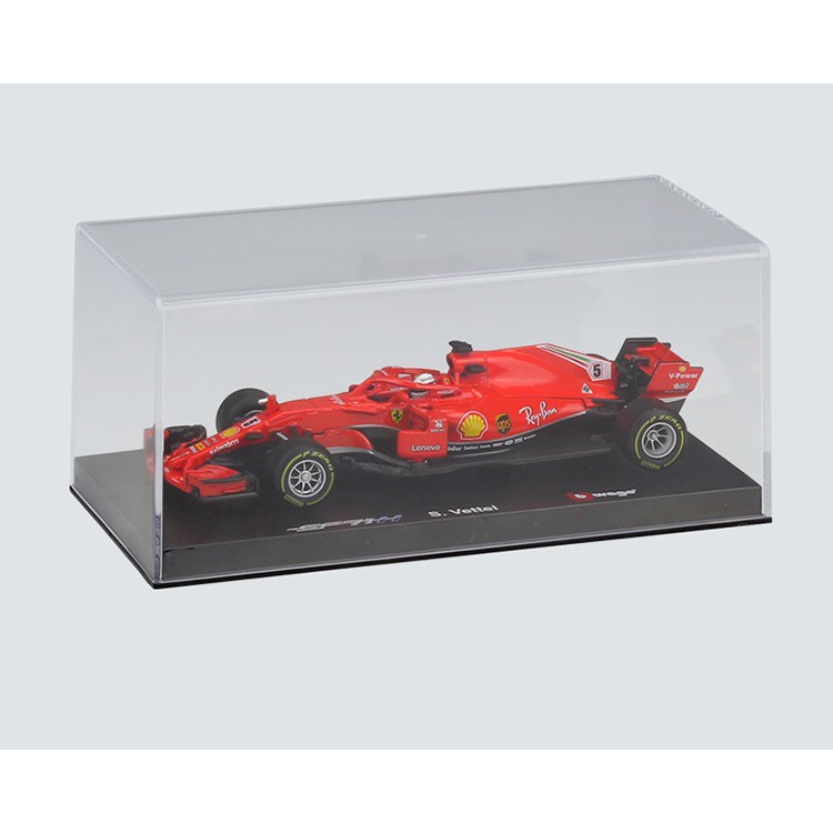 Bburago Mô Hình Xe Hơi Ferrari Series Sf71h # 5 Sebastian Vettel Tỉ Lệ 1: 43