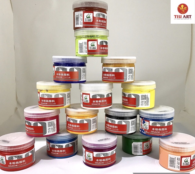 Màu GOUACHE/Màu bột pha sẵn