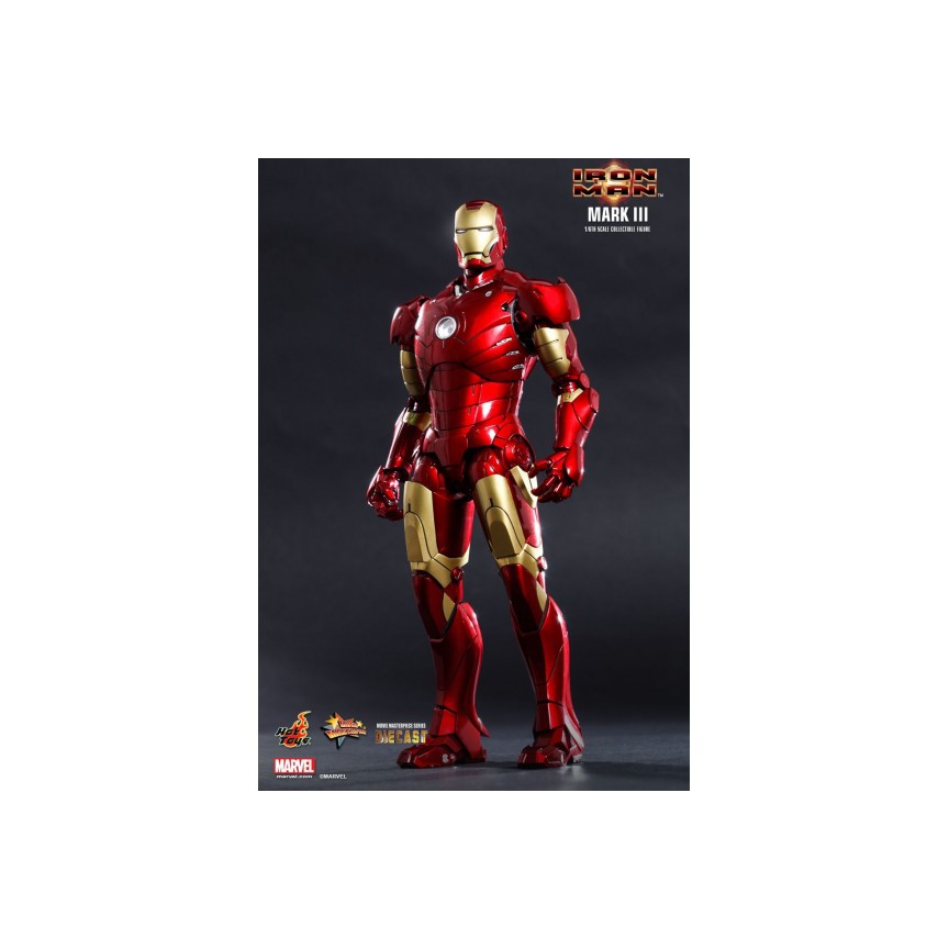 Mô hình Hottoys 1/6 MMS256 D07 Iron Man MK 3