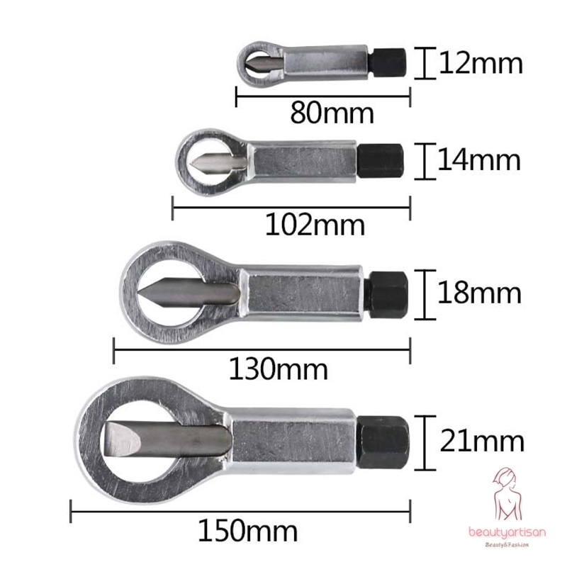 Dụng Cụ Tháo Ốc Vít Hỏng 9-12mm 12-16mm 16-22mm 22-27mm