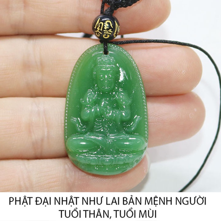 MIỄN PHI VẬN CHUYỂN - Vòng cổ dây chuyền đeo cổ phật bản mệnh Phật Đại Nhật Như Lai bản mệnh người tuổi thân tuổi mùi