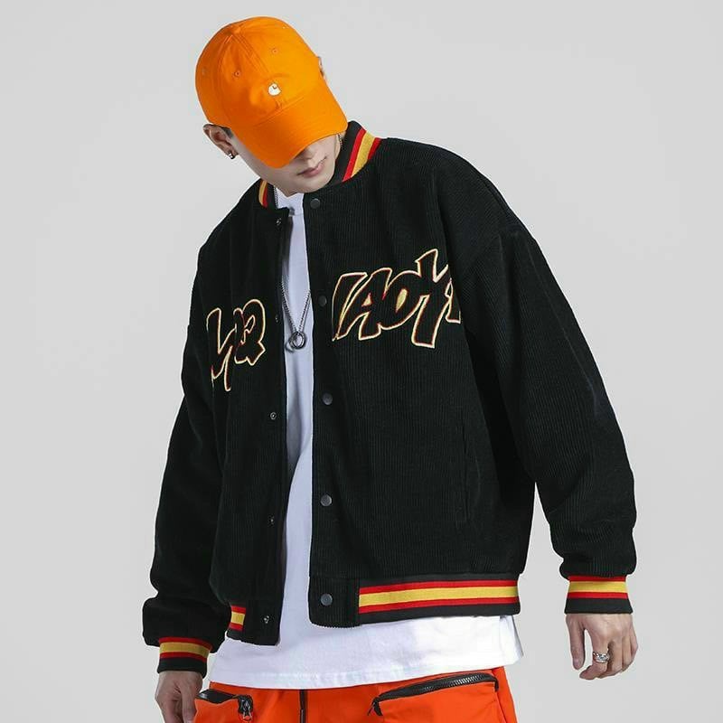 Áo khoác bomber-Áo choàng ngoài Teemo.unisex chất nhung gân dày xuất xịn-form rộng-Áo khoác ngoài unisex