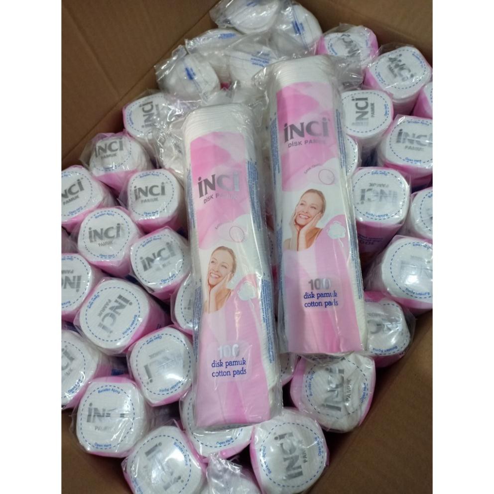 [Có sẵn] Bông tẩy trang Inci 70 miếng có khâu mép cố định (chính hãng Thổ Nhĩ Kỳ) | BigBuy360 - bigbuy360.vn