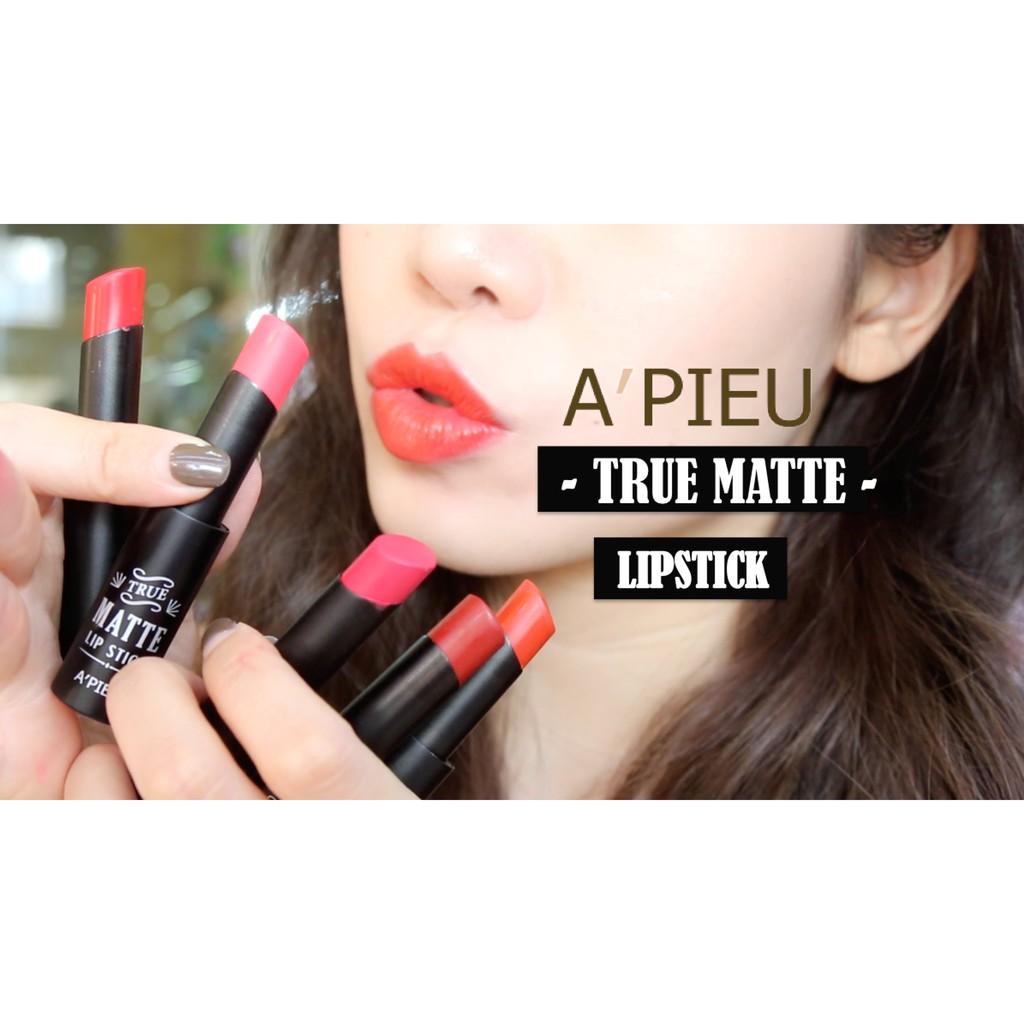 SON THỎI LÌ APIEU TRUE MATTE LIP STICK