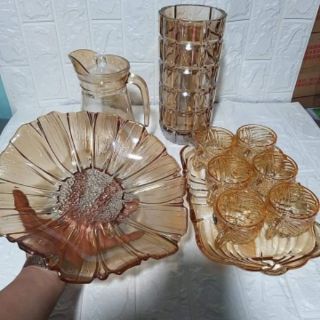 ĐĨA PHALE THỦY TINH ĐỰNG HOA QUẢ