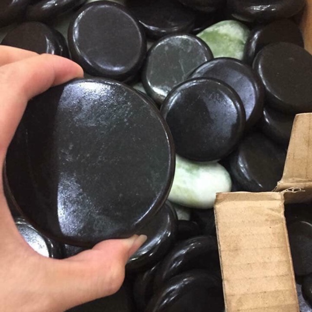 Com bo 5 viên  Đá nóng massage